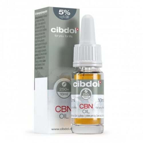 Cibdol - 5% CBN + 2,5% CBD Oil (10 ml)