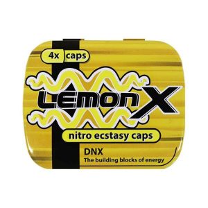Lemon X Party Pills in de verpakking