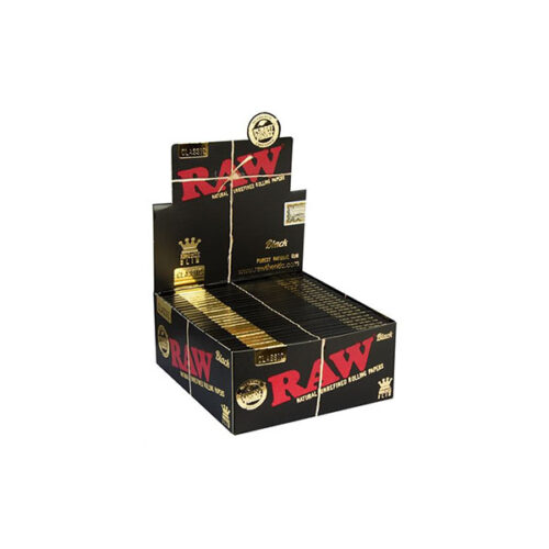 RAW - Rolling Papers - Black King Size Slim